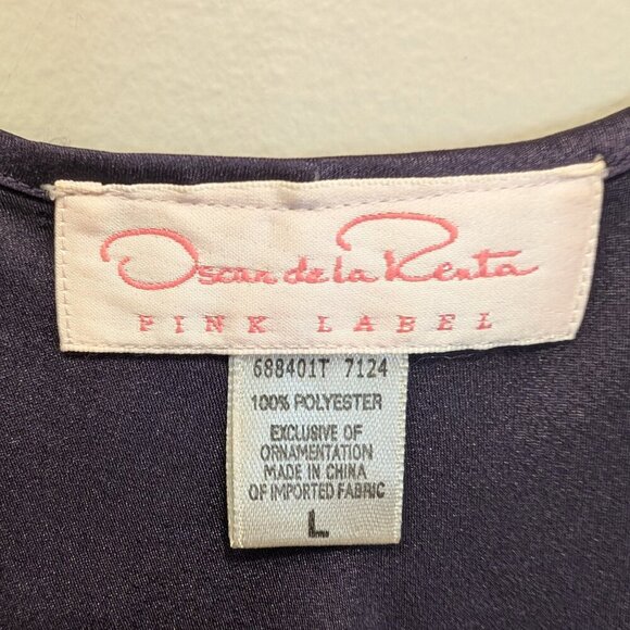 Oscar de la Renta Pink Label Slip Size L - Picture 5 of 5
